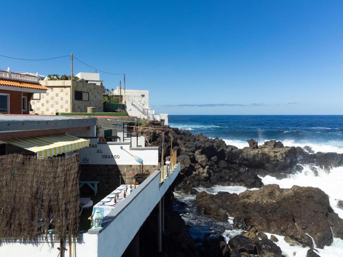 Vistas al charco - Casa sobre el mar con WiFi Villa Puntillo Del Sol Exterior foto