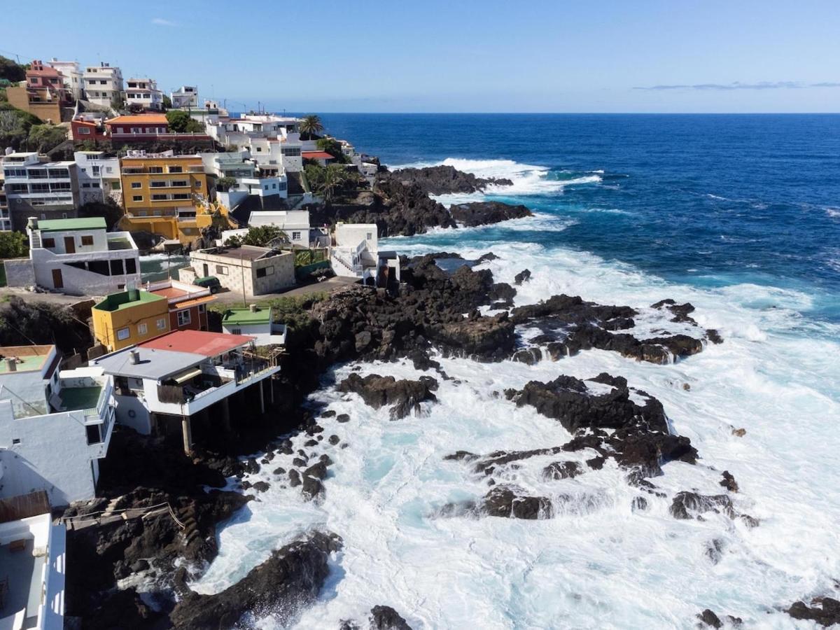 Vistas al charco - Casa sobre el mar con WiFi Villa Puntillo Del Sol Exterior foto