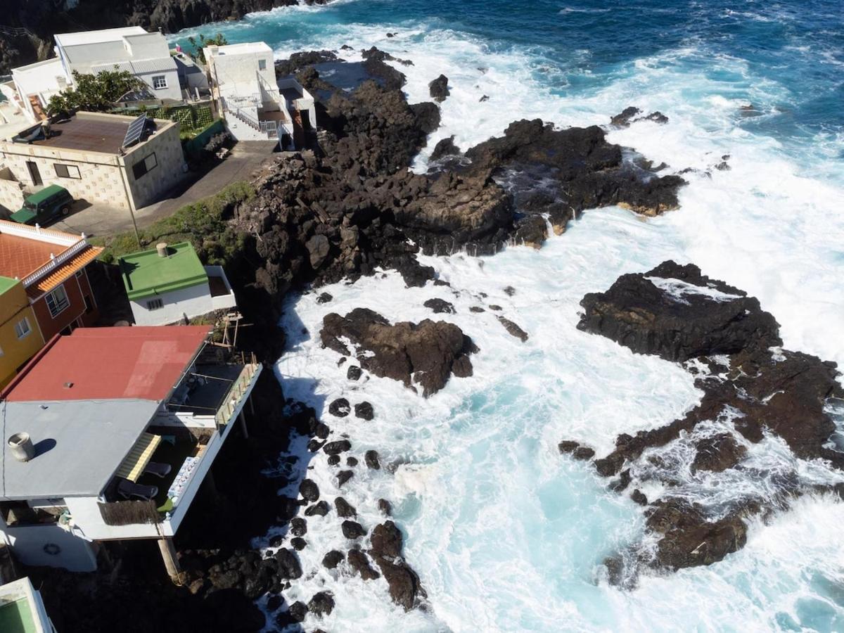 Vistas al charco - Casa sobre el mar con WiFi Villa Puntillo Del Sol Exterior foto
